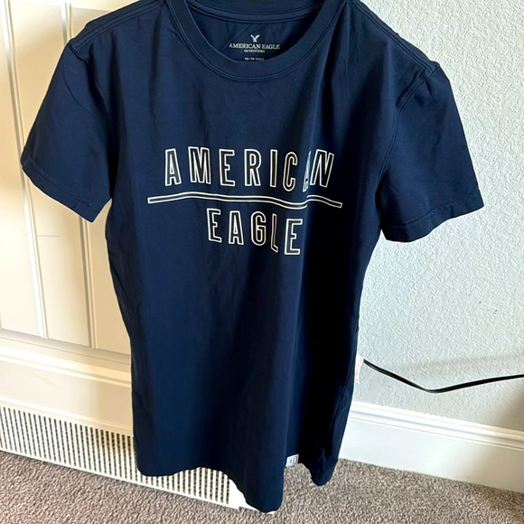 American Eagle blue tee shirt - Picture 1 of 5